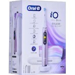 Oral B EK iO Series 9 Rose Quartz + porte-brosse à dents + étui de voyage 1×1 set, brosse à dents électronique