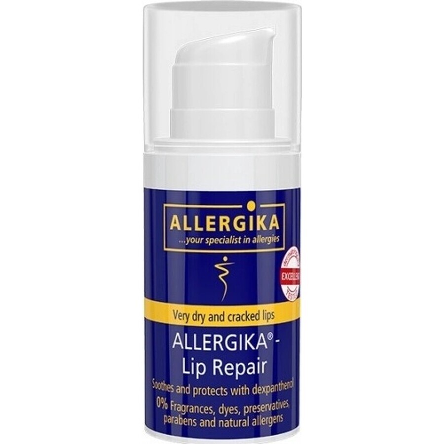 ALLERGIKA LIP REPAIR 1×15 ml, lèvres irritées