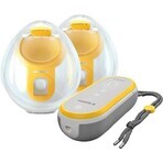 Medela Double Freestyle™ Hands-free 1×1 elektrische Milchpumpe, elektrische Milchpumpe