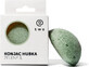 Twee cosmetische spons Konjac / groene klei 1&#215;1 pc