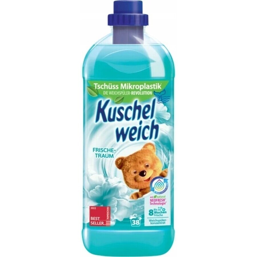 Kuschelweich wasverzachter - Fresh Dream (turquoise), 38 wasbeurten 1×1 l, wasverzachter