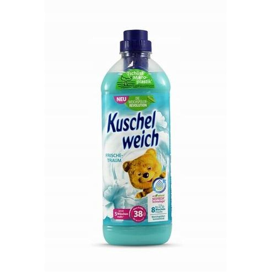 Kuschelweich wasverzachter - Fresh Dream (turquoise), 38 wasbeurten 1×1 l, wasverzachter