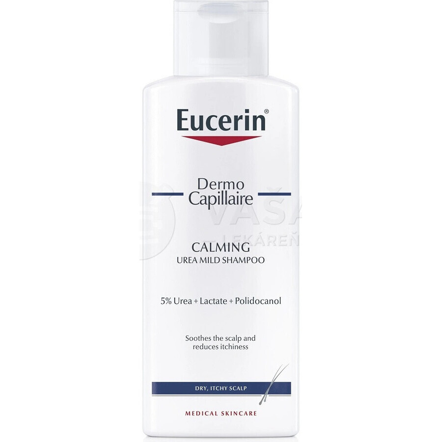 Eucerin DermoCapillaire 5% Urea Shampoo 1×250 ml für trockene Haut