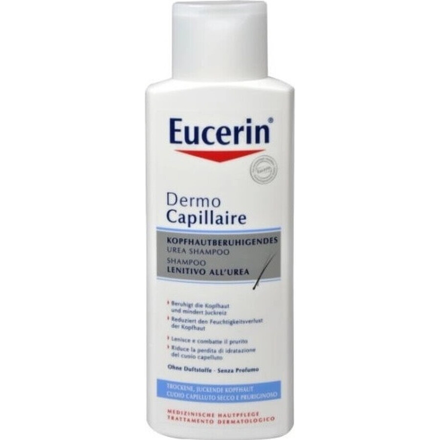 Eucerin DermoCapillaire 5% Urea Shampoo 1×250 ml für trockene Haut