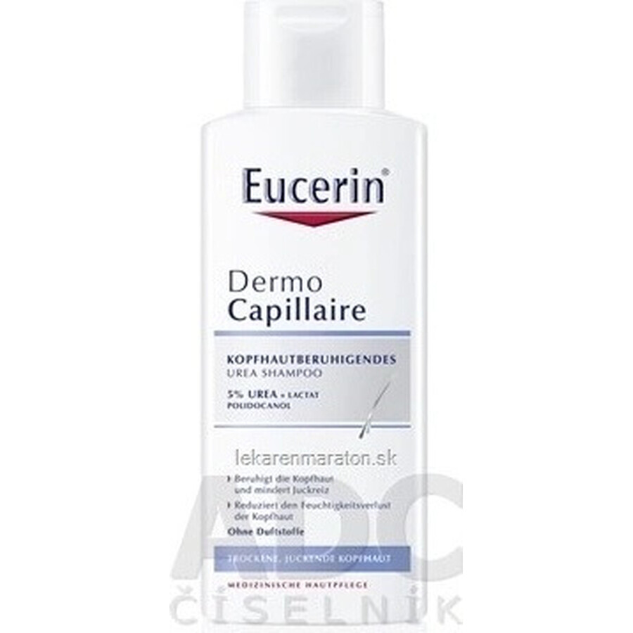 Eucerin DermoCapillaire 5% Urea Shampoo 1×250 ml für trockene Haut