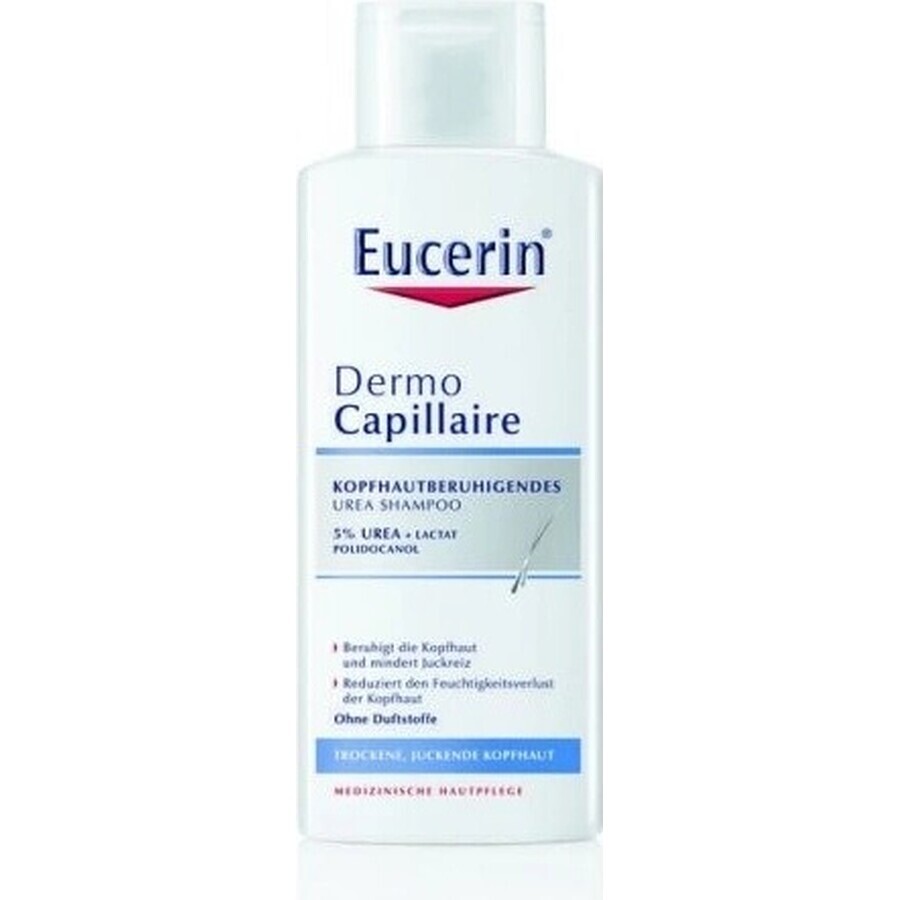 Eucerin DermoCapillaire 5% Urea Shampoo 1×250 ml für trockene Haut