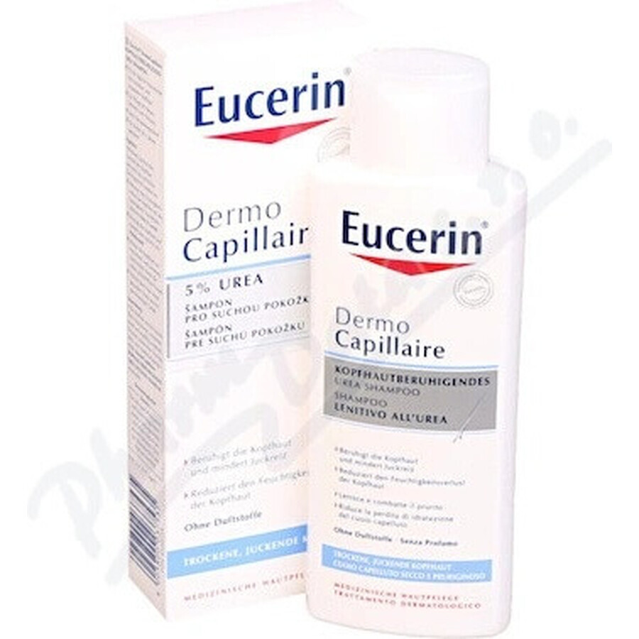 Eucerin DermoCapillaire 5% Urea Shampoo 1×250 ml für trockene Haut