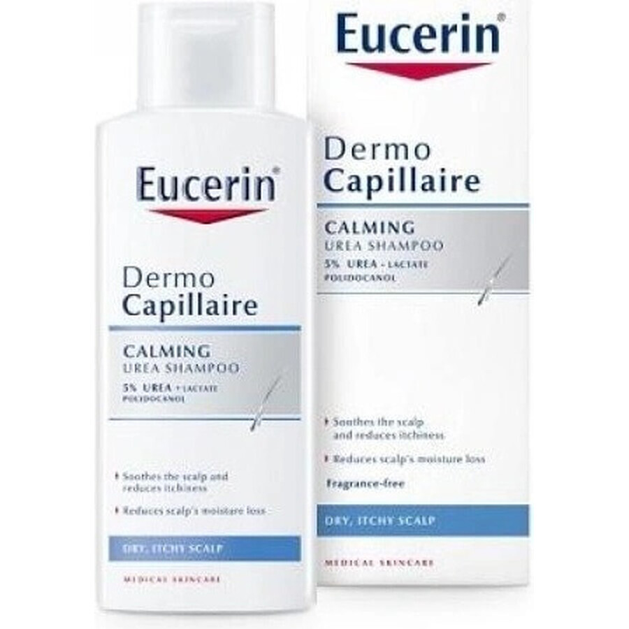 Eucerin DermoCapillaire 5% Urea Shampoo 1×250 ml für trockene Haut