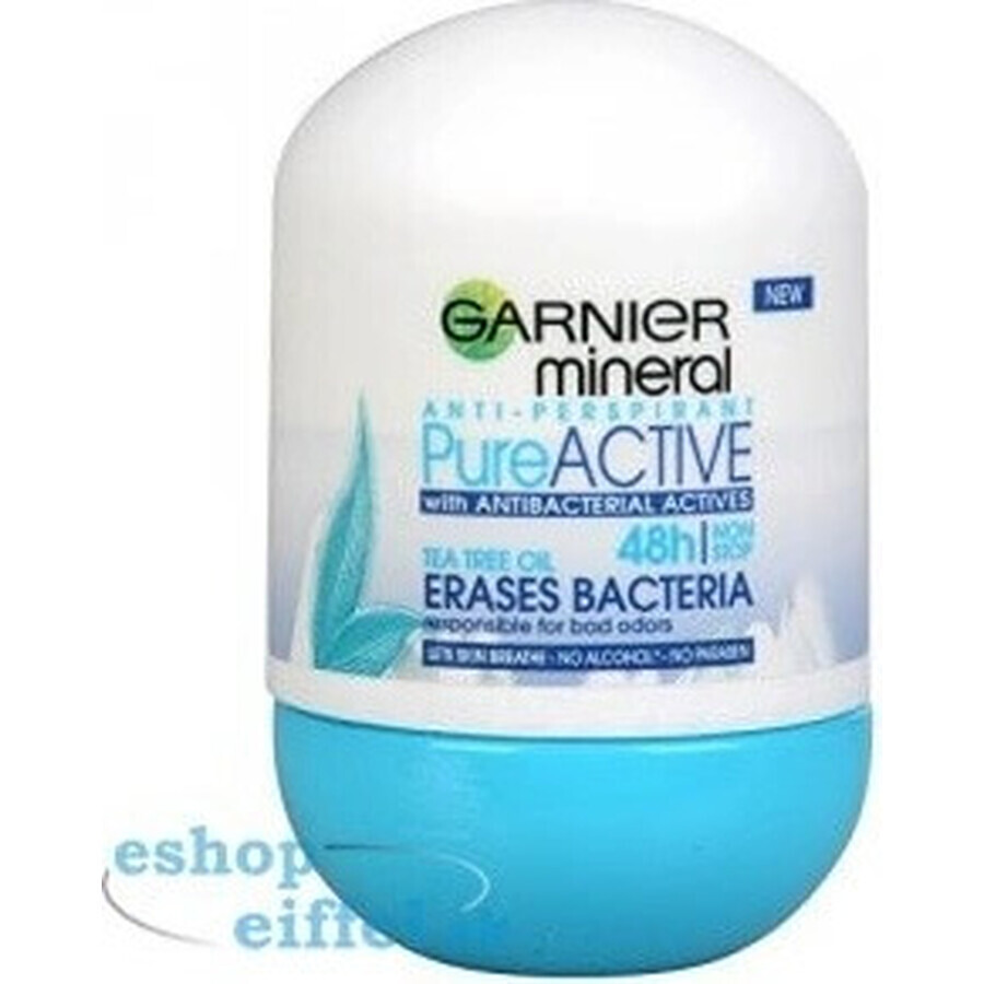 Garnier Mineral Pure Active 48h roll-on 1×50 ml anti-transpirant bullet