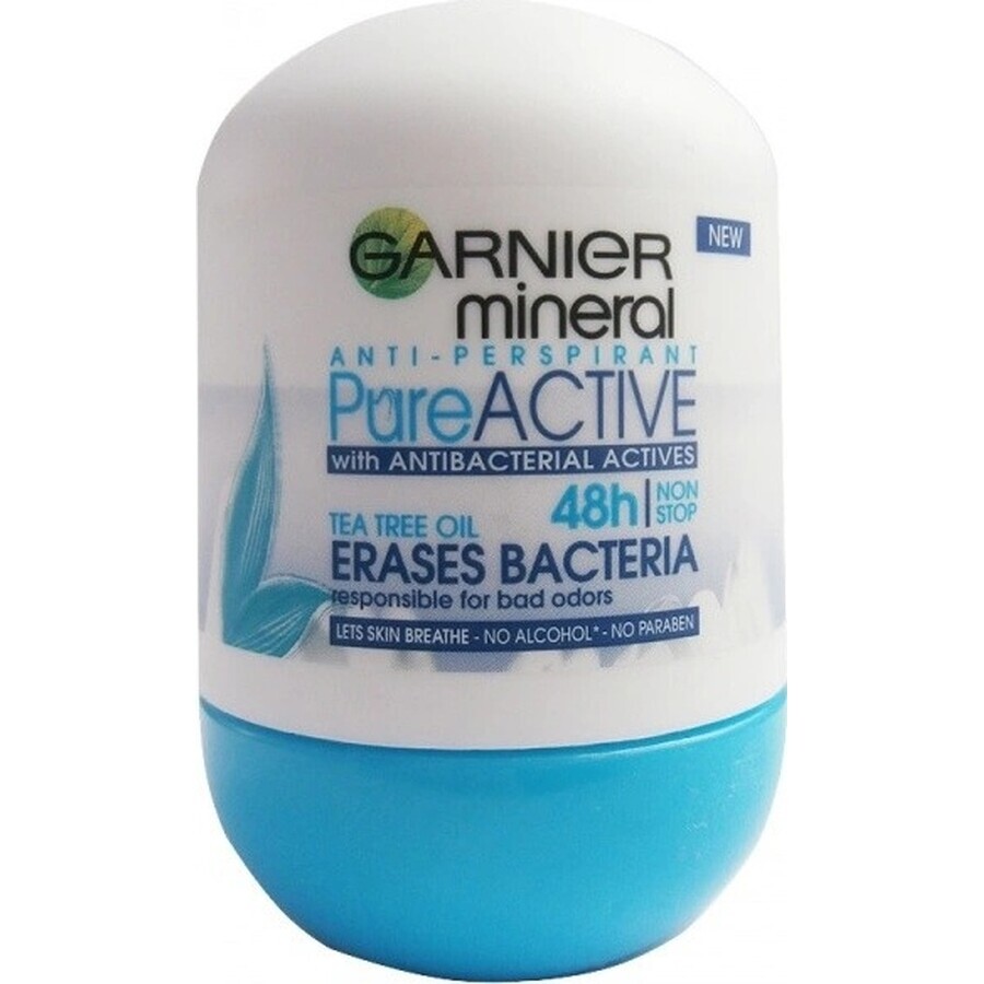 Garnier Mineral Pure Active 48h roll-on 1×50 ml anti-transpirant bullet