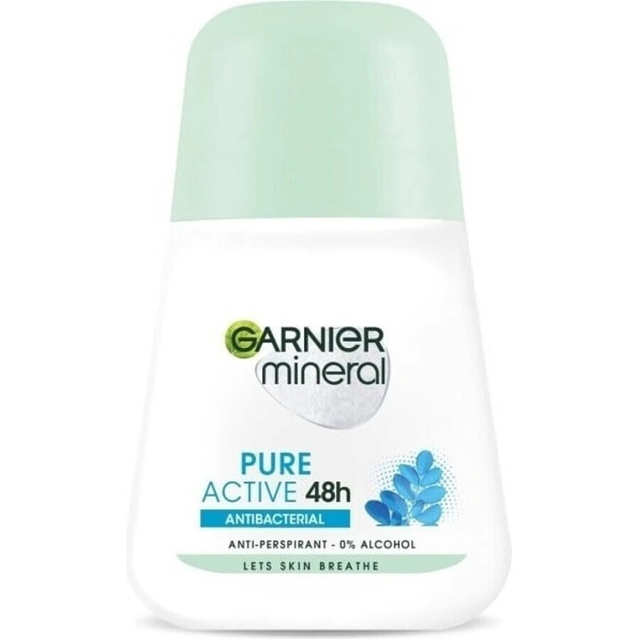 Garnier Mineral Pure Active 48h roll-on 1×50 ml anti-transpirant bullet