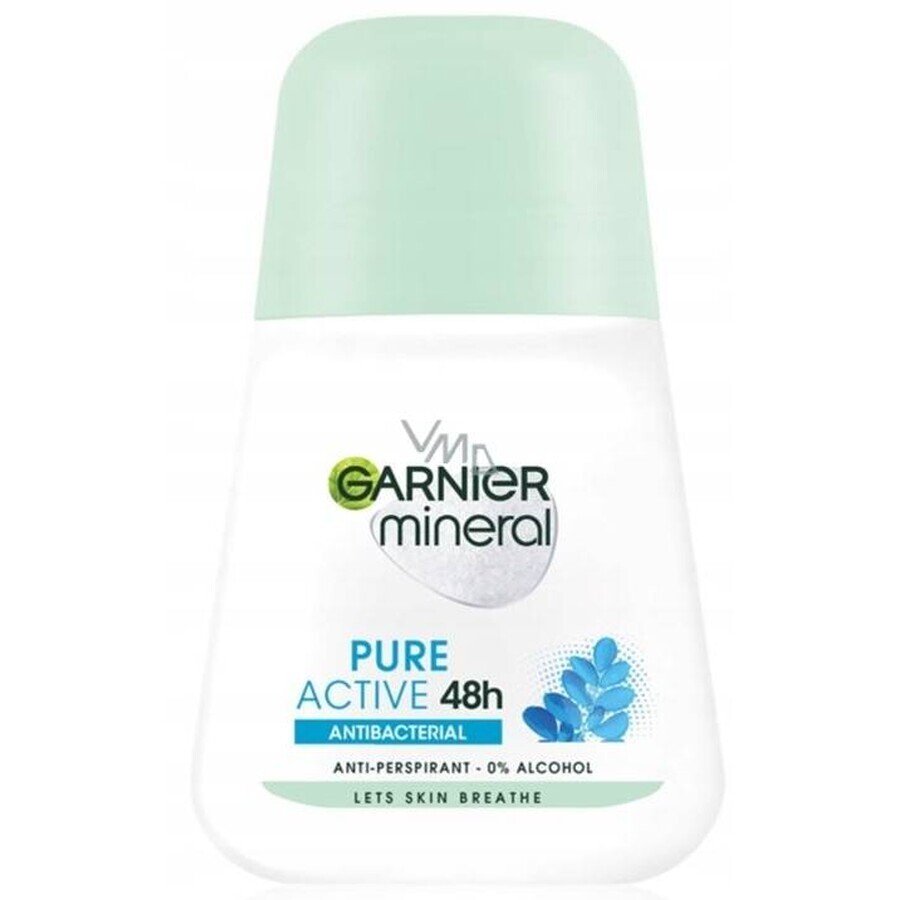 Garnier Mineral Pure Active 48h roll-on 1×50 ml anti-transpirant bullet