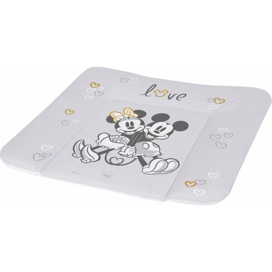 CEBA Disney Minnie & Mickey Zachte vervangingsmat voor commode (85x72) Disney Minnie & Mickey Grijs 1×1 stuk