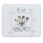 CEBA Disney Minnie & Mickey Zachte vervangingsmat voor commode (85x72) Disney Minnie & Mickey Grijs 1×1 stuk