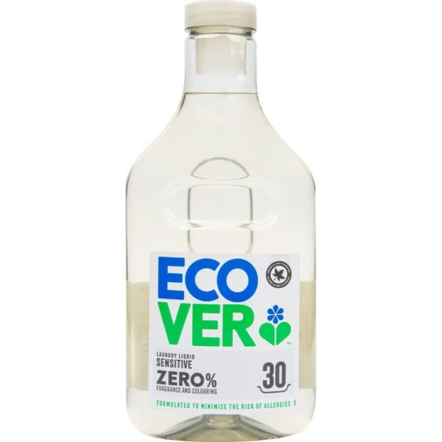 ECOVER Zero Gel de Lavado 1x 30 PD, gel de lavado