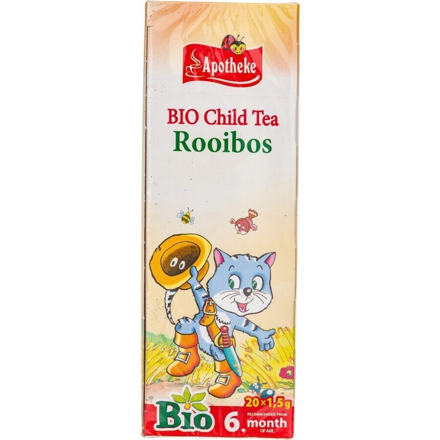 APOTHEKE THÉ HERBAL POUR ENFANTS 20×1,5 g (30 g), thé pour enfants