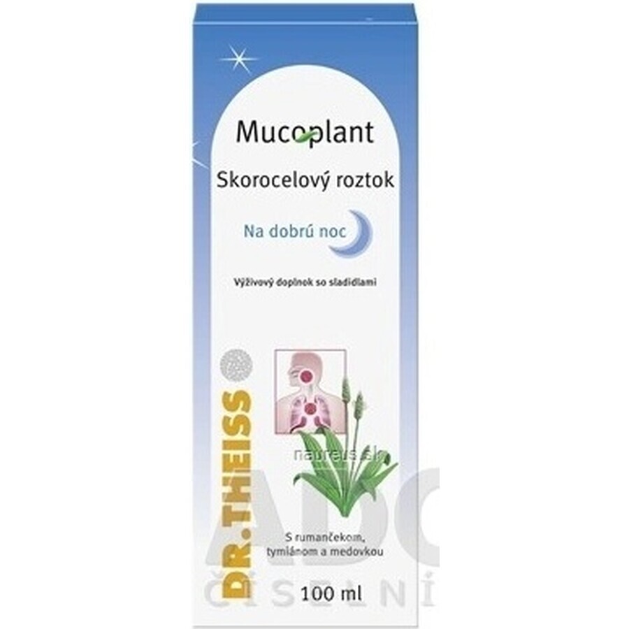 Mucoplant Soluție de plantain Noapte bună 1×100 ml, soluție de plantain