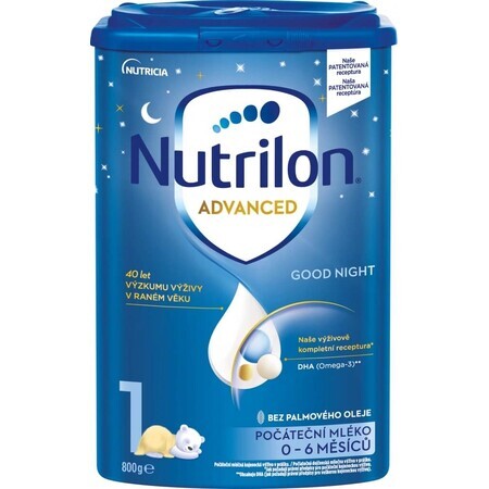 Nutrilon Advanced 1 Goedenacht 6×800 g, zuigelingenmelk