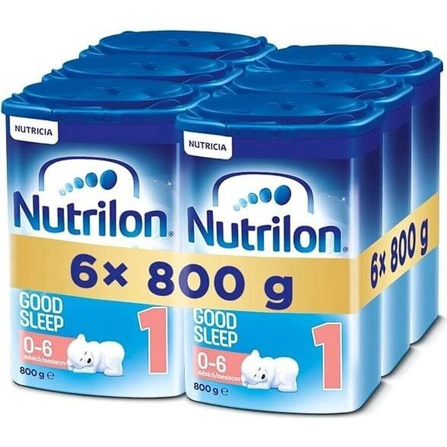 Nutrilon Advanced 1 Goedenacht 6×800 g, zuigelingenmelk