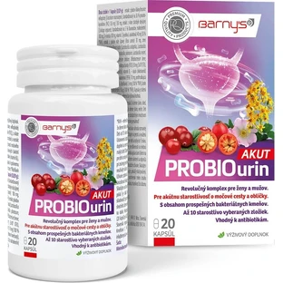 Barny's® PROBIOurin AKUT 1×20 cps, een revolutionaire oplossing voor acute irritatie van de lagere urinewegen en nieren