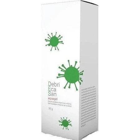 DebriEcaSan aquagel 1×30 g, gel voor huidwonden