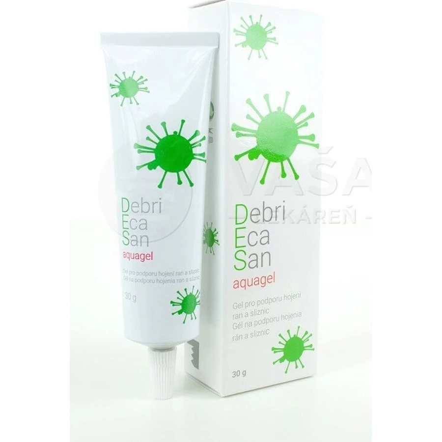 DebriEcaSan aquagel 1×30 g, gel voor huidwonden