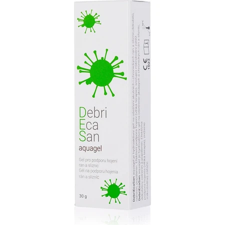 DebriEcaSan aquagel 1×30 g, gel voor huidwonden