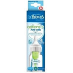 Dr.BROWN'S BABY BOTTLE OPTIONS+ 120 ml 1×1 Stück, schmal, 0M+, antikolik, Kunststoff, weiß