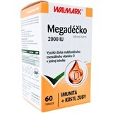 WALMARK Megadose 2000 IU 1×60 cps, vitamin D