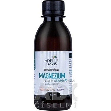 Adelle Davis liposomales Magnesium mit Vitamin B6 1×200 ml, Magnesium