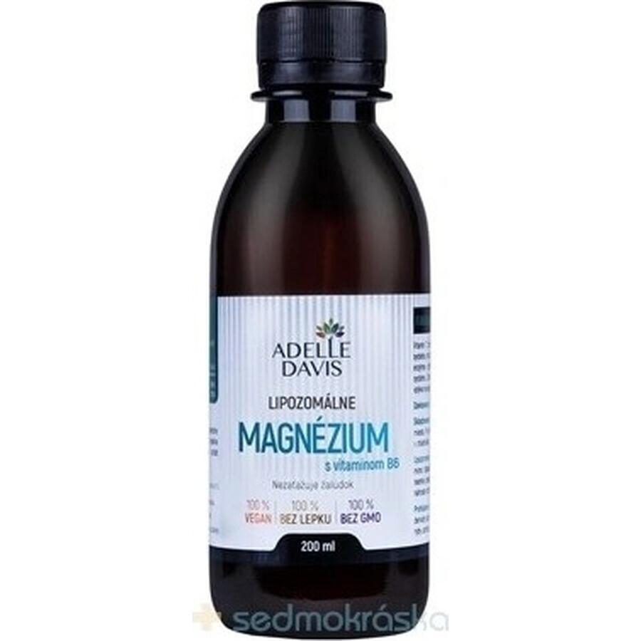 Adelle Davis liposomales Magnesium mit Vitamin B6 1×200 ml, Magnesium