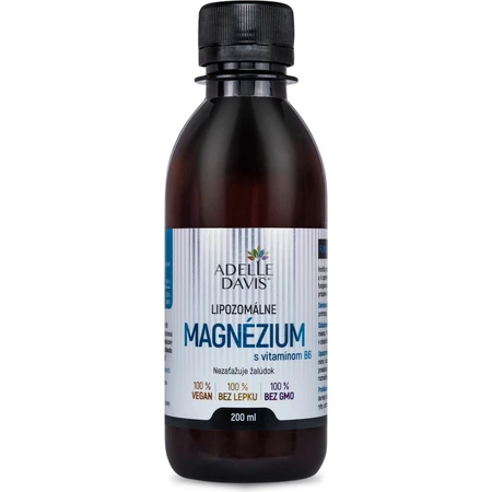 Adelle Davis liposomal magnesium with vitamin B6 1×200 ml, magnesium