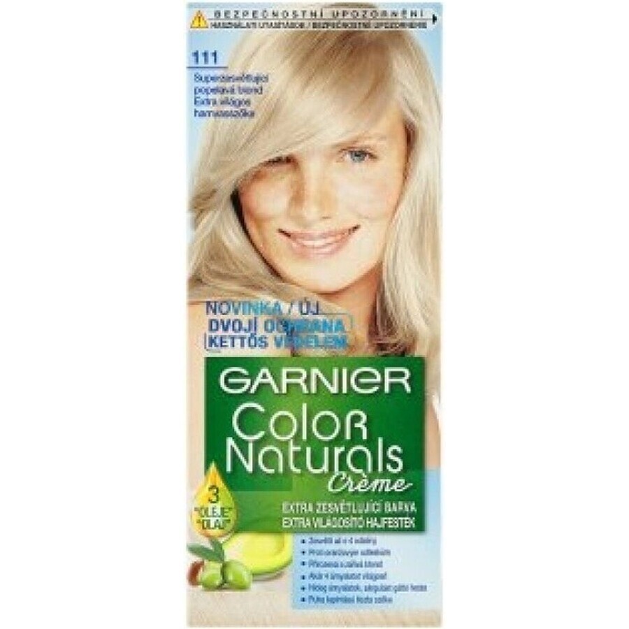 Garnier Color Naturals Permanent Haarkleuring 111 Superlightening Asblond 1×1 stuk, haarkleuring