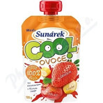 Sunar COOL Fruit Banaan, aardbeien, appels 1×120 g, Banaan, aardbeien, appels, 12m+