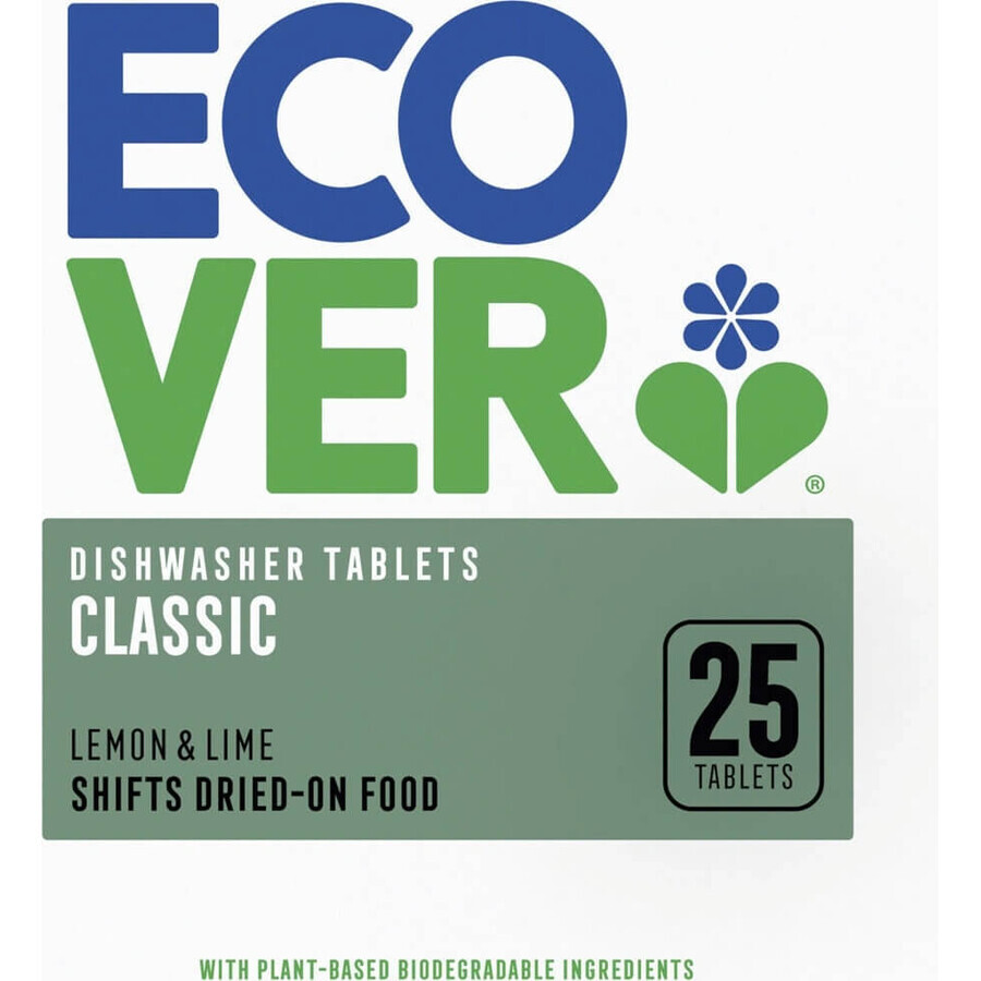 ECOVER Geschirrspültabletten 1x25 Stück, Geschirrspültabletten