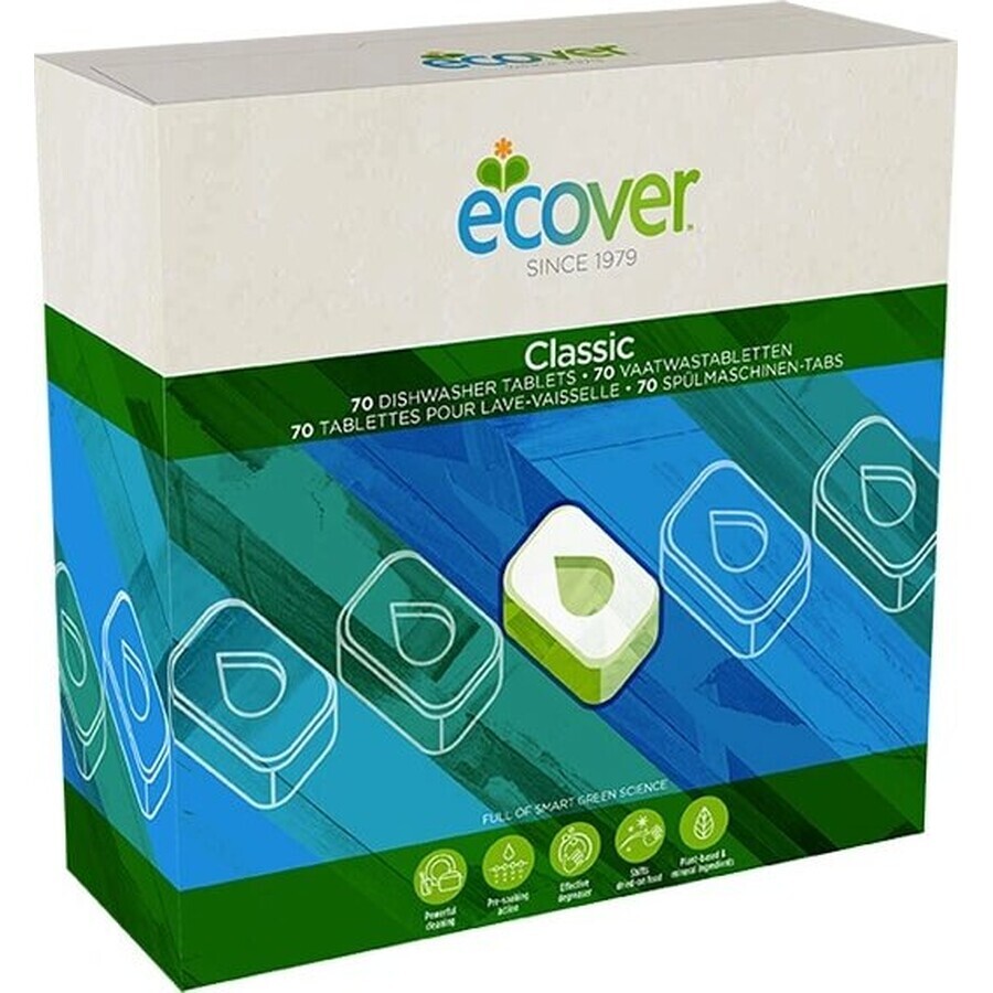 ECOVER Geschirrspültabletten 1x25 Stück, Geschirrspültabletten