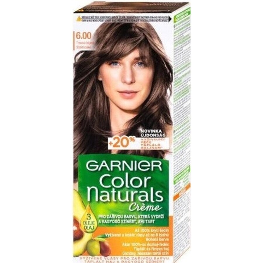 Garnier Color Naturals culoare permanentă a părului 6.00 Blond închis 1×1 bucată, culoarea părului