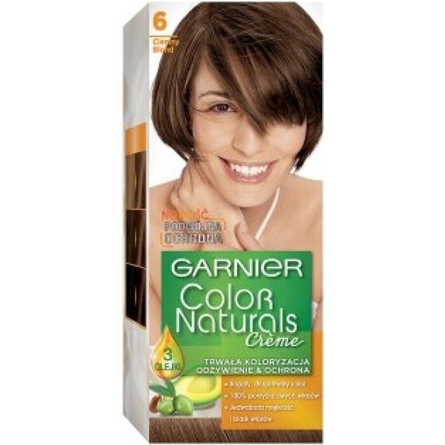 Garnier Color Naturals culoare permanentă a părului 6.00 Blond închis 1×1 bucată, culoarea părului