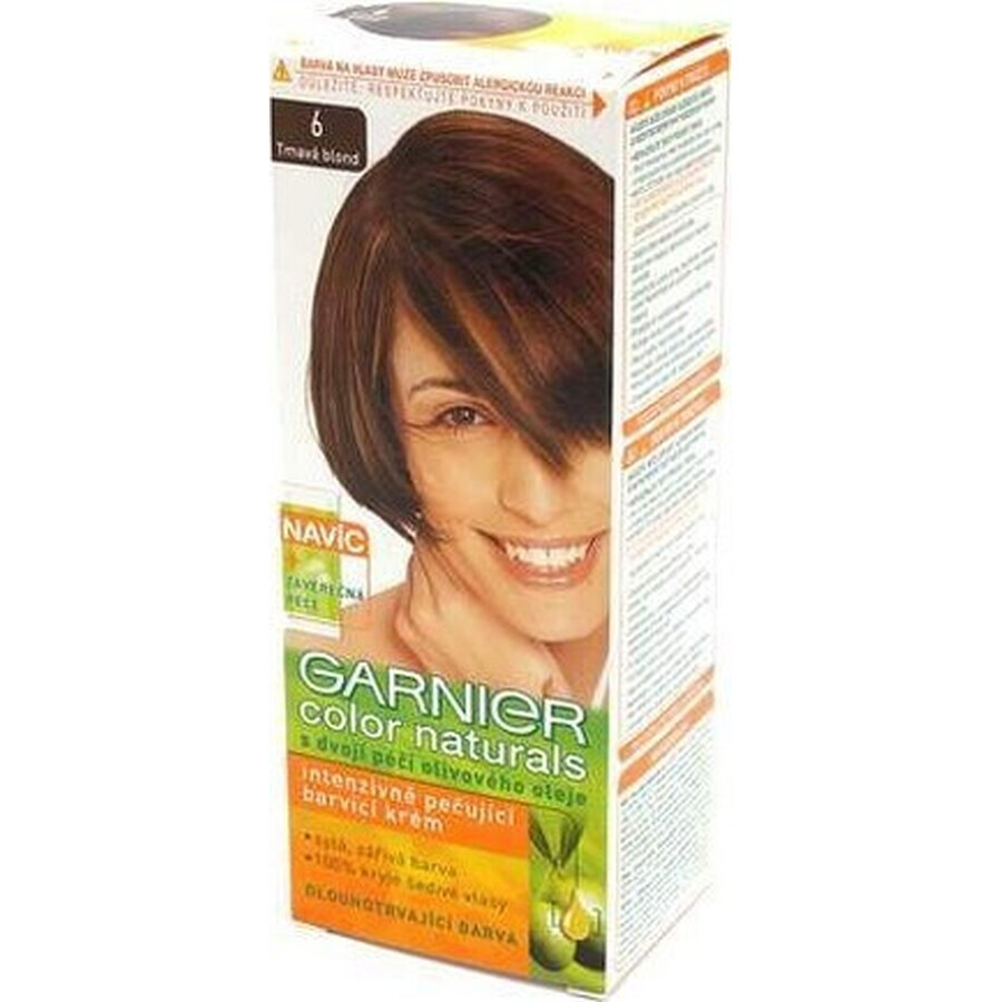 Garnier Color Naturals culoare permanentă a părului 6.00 Blond închis 1×1 bucată, culoarea părului