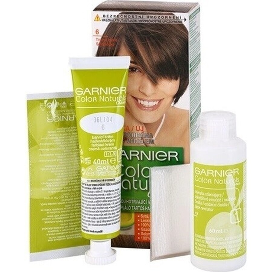 Garnier Color Naturals culoare permanentă a părului 6.00 Blond închis 1×1 bucată, culoarea părului