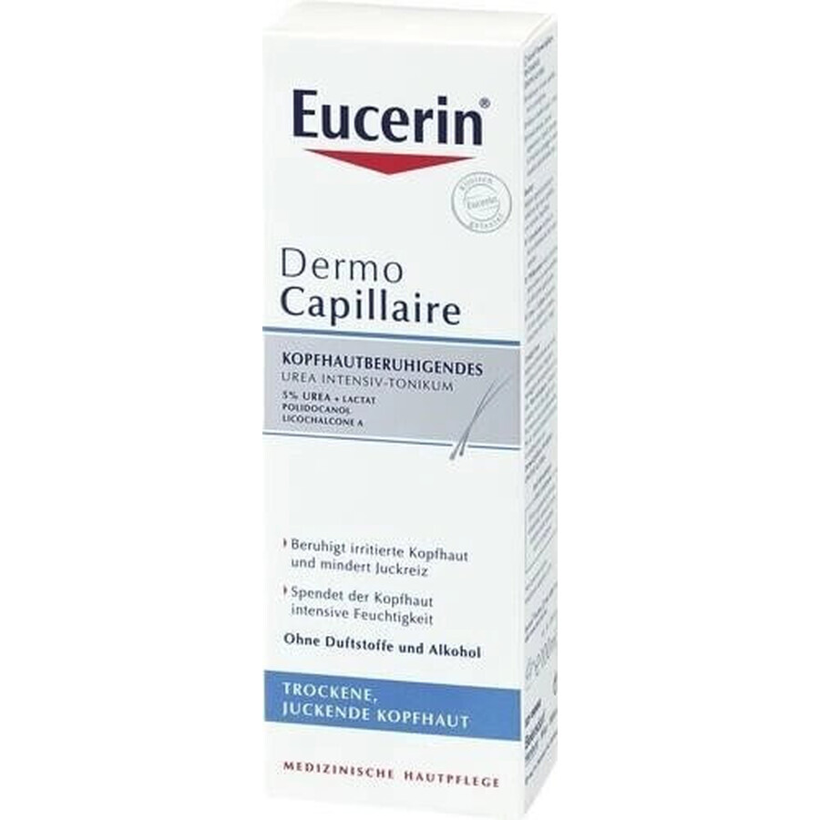 Eucerin DermoCapillaire 5% Urea Tonic 1×100 ml für trockene Kopfhaut