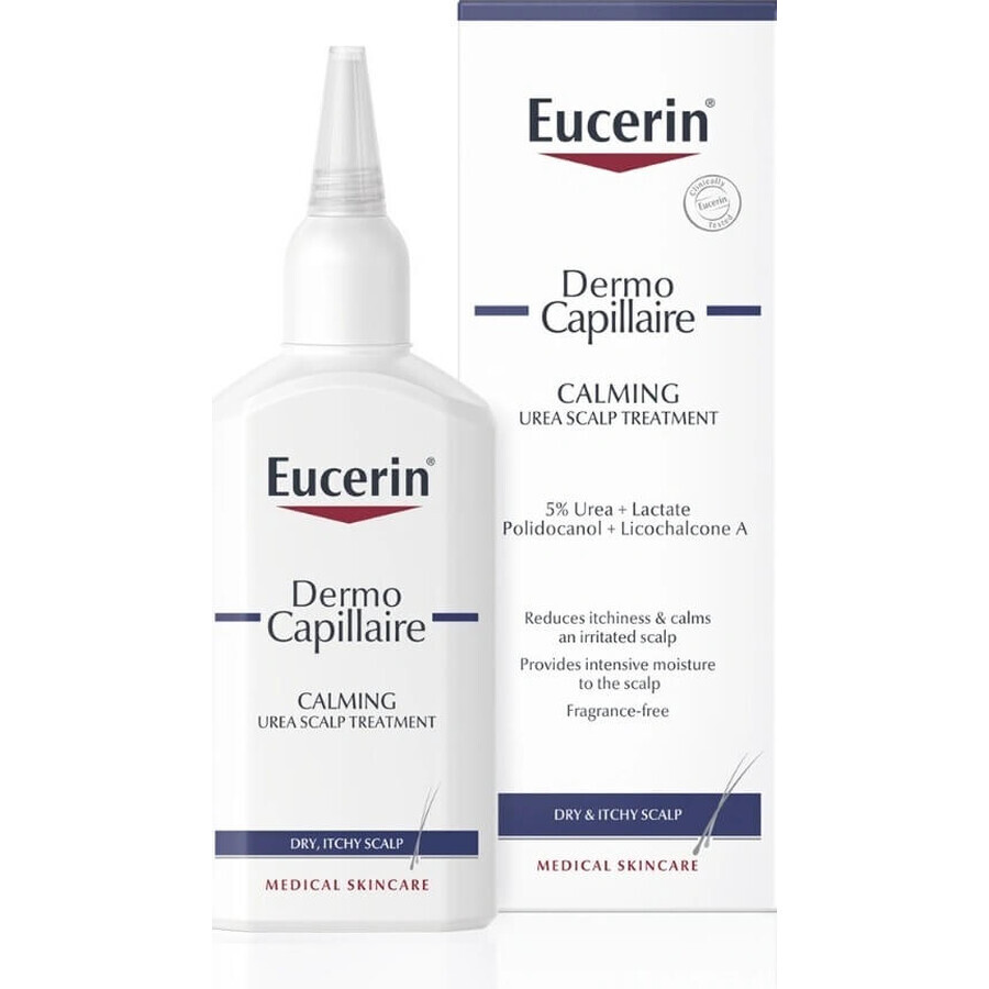 Eucerin DermoCapillaire 5% Urea Tonic 1×100 ml für trockene Kopfhaut