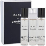 Chanel Bleu De Chanel Edt 3x20ml 60ml 1×1pc, apă de toaletă