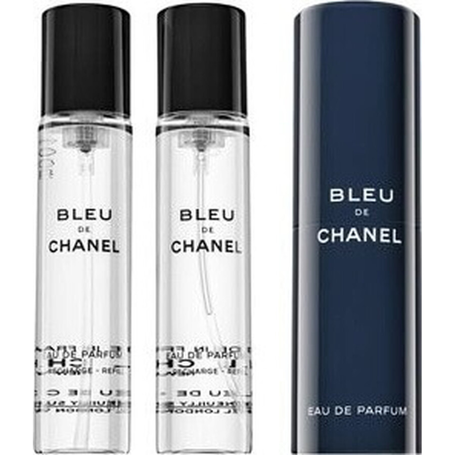 Chanel Bleu De Chanel Edt 3x20ml 60ml 1×1pc, apă de toaletă