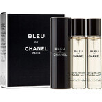 Chanel Bleu De Chanel Edt 3x20ml 60ml 1×1pc, apă de toaletă