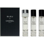 Chanel Bleu De Chanel Edt 3x20ml 60ml 1×1pc, apă de toaletă