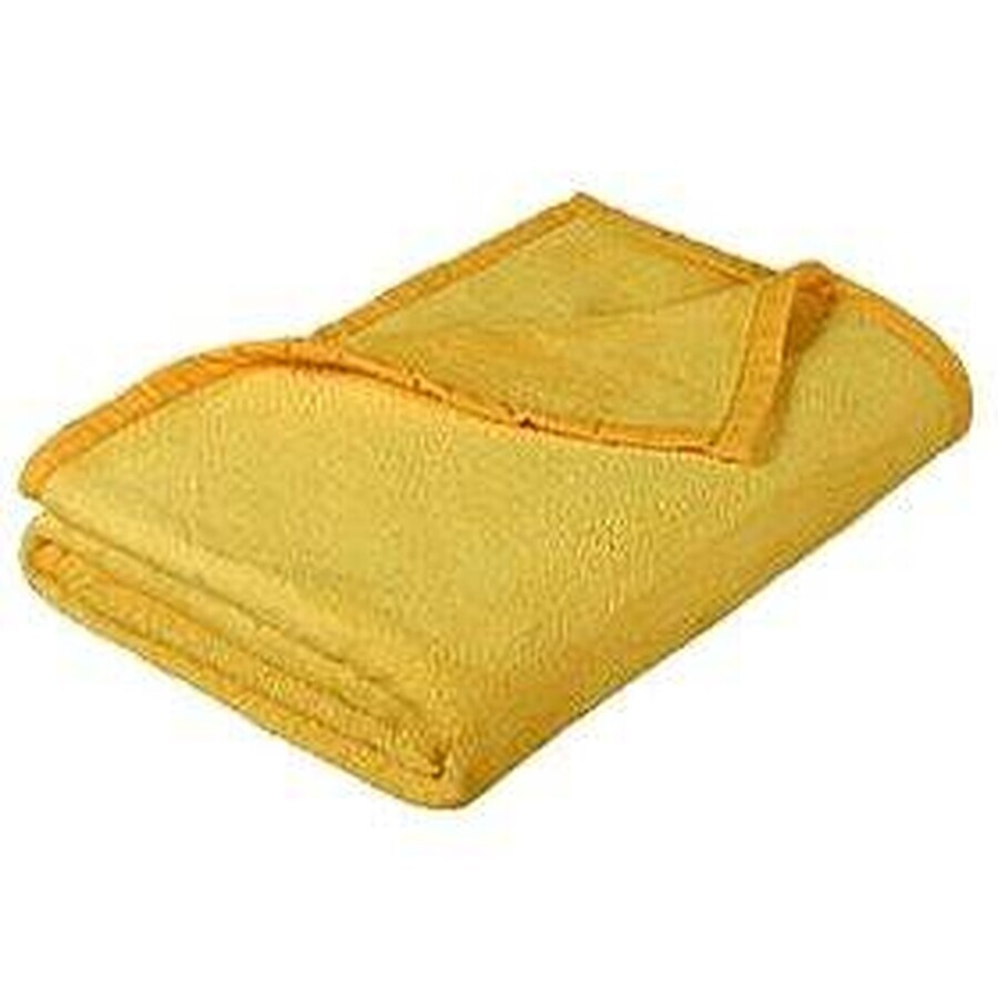 Coperta per bambini KORALL MICRO 100x150 6014/005 giallo 1×1 pz, coperta per bambini