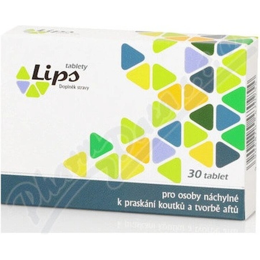 Lip tablets 1×30 tbl, tablets for canker sores and inflammation