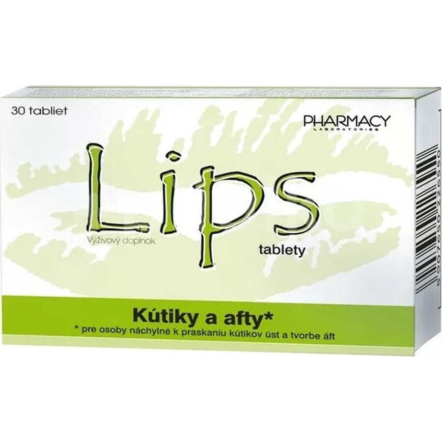 Lip tablets 1×30 tbl, tablets for canker sores and inflammation