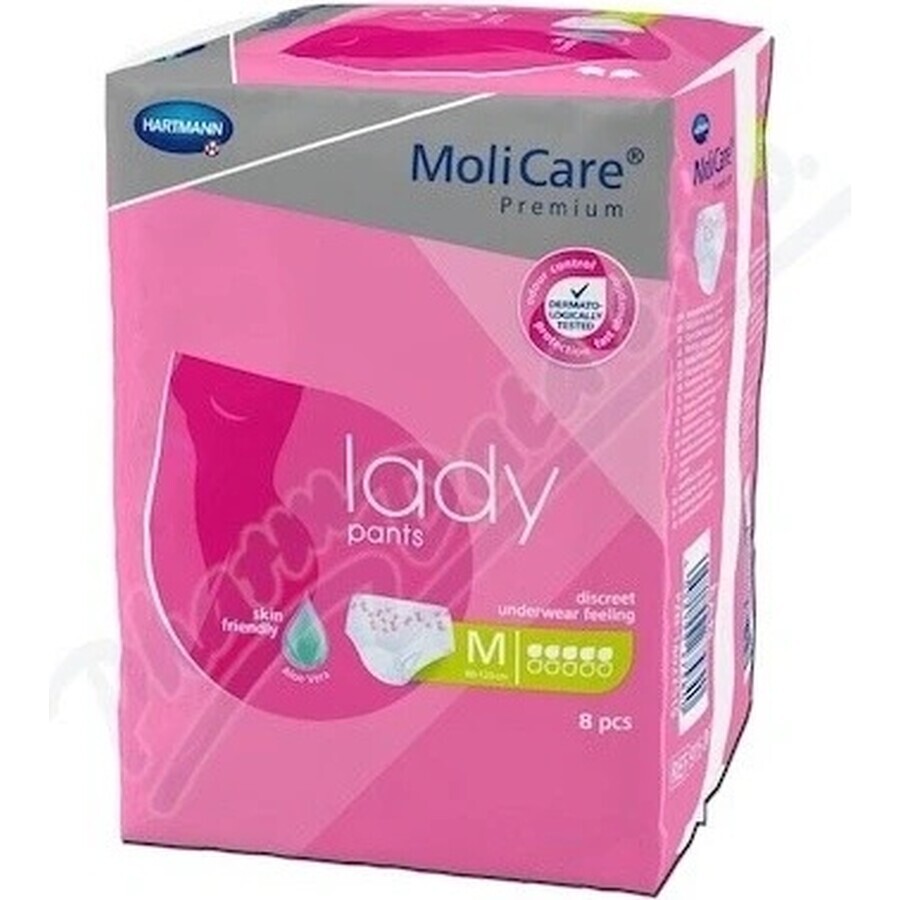 MOLICARE PREMIUM PANTALON HOMME 5KV. M 1×8pcs, slips d'incontinence